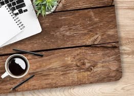 Podkładka na biurko - Stare drewno