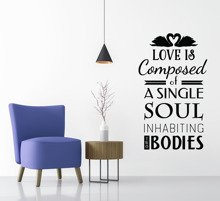 Naklejka na ścianę Two Bodies