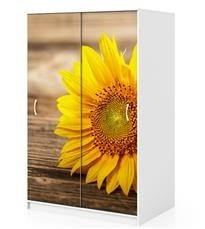 Naklejka na szafę - Kwiat słonecznika 0065