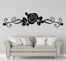 Naklejka na ścianę Dzika róża