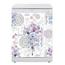 Naklejka na zmywarkę - Kwiecista ozdoba 0696