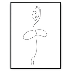 Plakat - Baletnica v2