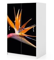 Naklejka na szafę - Rajski ptak 0085