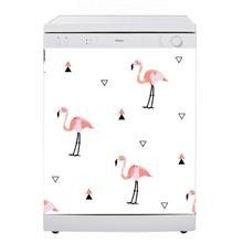 Mata na zmywarkę - Flamingi i trójkąty 0678