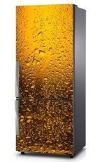 Naklejka na lodówkę - Zmrożone piwo 0419