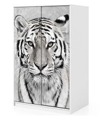 Naklejka na szafę - Spojrzenie tygrysa 0141