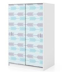 Naklejka na szafę - Lotki strzał 0210