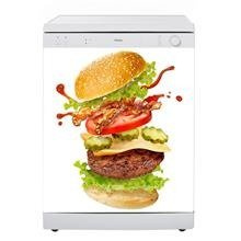 Naklejka na zmywarkę - Cheeseburger 0594