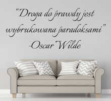 Naklejka na ścianę Droga do prawdy