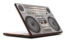 Naklejka na laptopa - Magnetofon v1 0224