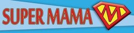 Naklejka na samochód Super mama
