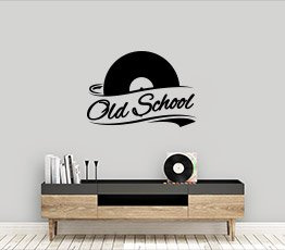Naklejka na ścianę - Old School