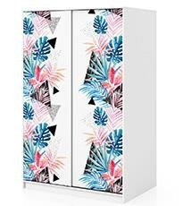 Naklejka na szafę - Abstrakcyjny obraz 0346