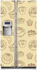 Mata na lodówkę side-by-side - Słodycze 0270