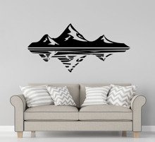 Naklejka na ścianę Góry