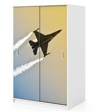 Naklejka na szafę - Odrzutowiec 0121
