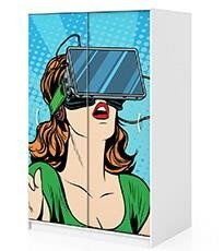 Naklejka na szafę - Omg 0260