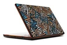 Naklejka na laptopa - Etniczny wzór v3 0309