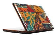 Naklejka na laptopa - Afrykański wzór v2 0301