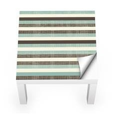 Naklejka na stolik LACK IKEA - Różnobarwne pasy 0157