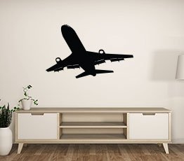 Naklejka na ścianę - Samolot Pasażerski