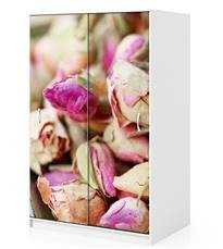 Naklejka na szafę - Zasuszone róże 0091