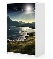 Naklejka na szafę - Zaginiony Świat 0014