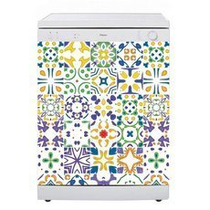 Naklejka na zmywarkę - Patchwork - wzór nr 2