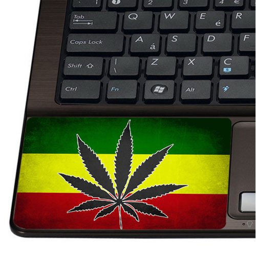 Naklejka pod nadgarstek - Flaga Rasta