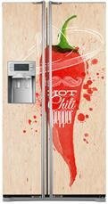 Naklejka na lodówkę side-by-side - 0478