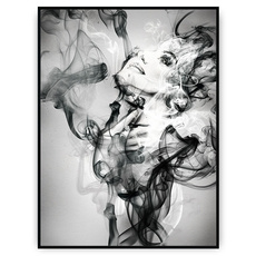 Plakat - Kobieta z dymu