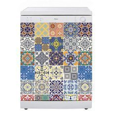 Naklejka na zmywarkę - Patchwork - wzór nr 4