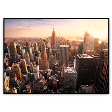 Plakat - Dachy miasta