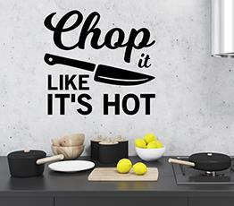 Naklejka na ścianę - Chop it - 0043