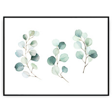 Plakat - Zielone gałązki
