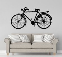Naklejka na ścianę Rower