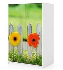 Naklejka na szafę - Żółta gerbera 0071