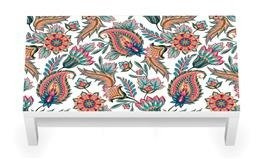 Naklejka na stolik kawowy LACK IKEA - Polne kwiaty 0141