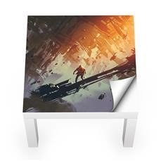 Naklejka na stolik LACK IKEA - W abstrakcyjnym świecie 0062