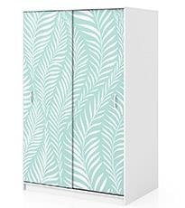 Naklejka na szafę - Długie liście 0345