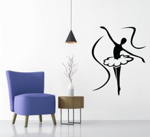 Naklejka na ścianę Baletnica