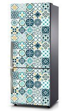 Naklejka na lodówkę - Patchwork - wzór nr 8