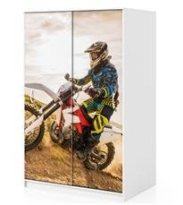 Naklejka na szafę - Crossowy podjazd 0118