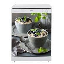 Mata na zmywarkę - Owsianka z miętą i jagodami 0619