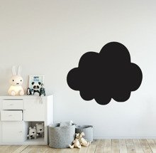 Naklejka tablicowa - CZARNA CHMURA - 0003