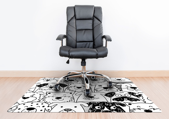 Mata ochronna pod fotel 0130