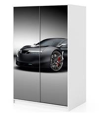 Naklejka na szafę - Czarna bestia 0132