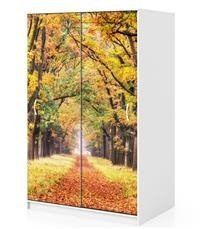 Naklejka na szafę - Jesienny krajobraz 0043