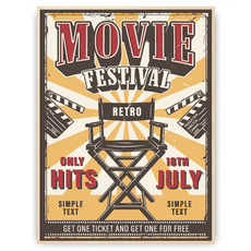Plakat - Movie festival