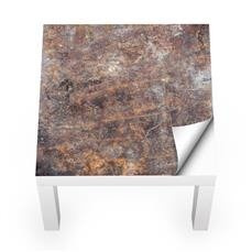 Naklejka na stolik LACK IKEA - Zardzewiała blacha 0030
